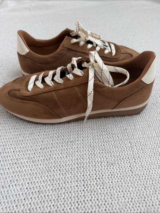 Madden Girl Shoes - Madden Girl Suede Tennis Shoes Brown Size 9